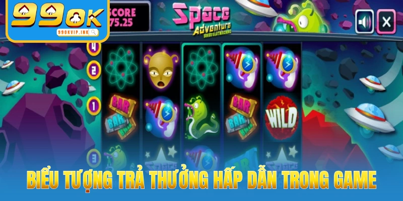 Biểu tượng trả thưởng hấp dẫn trong game