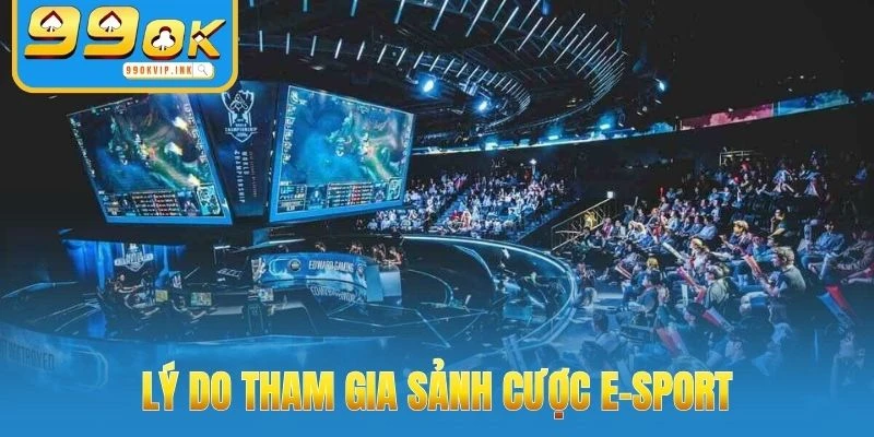 Lý do tham gia Sảnh cược E-Sport